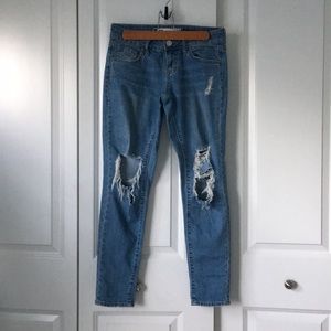 RSQ Light Blue Ripped Jeans